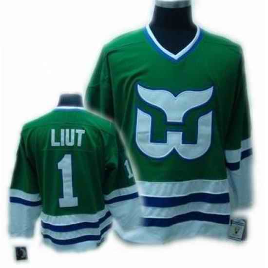 CCM Hartford Whalers jersey #1 LIUT jersey